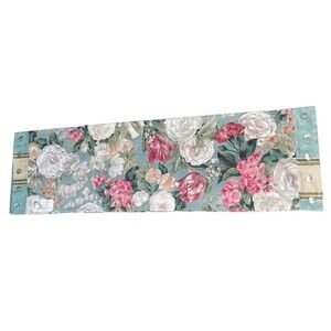 Jane Leslie Alperin 52” Table Runner Faulkner/Fanfare Made In USA Floral